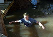sludge diving